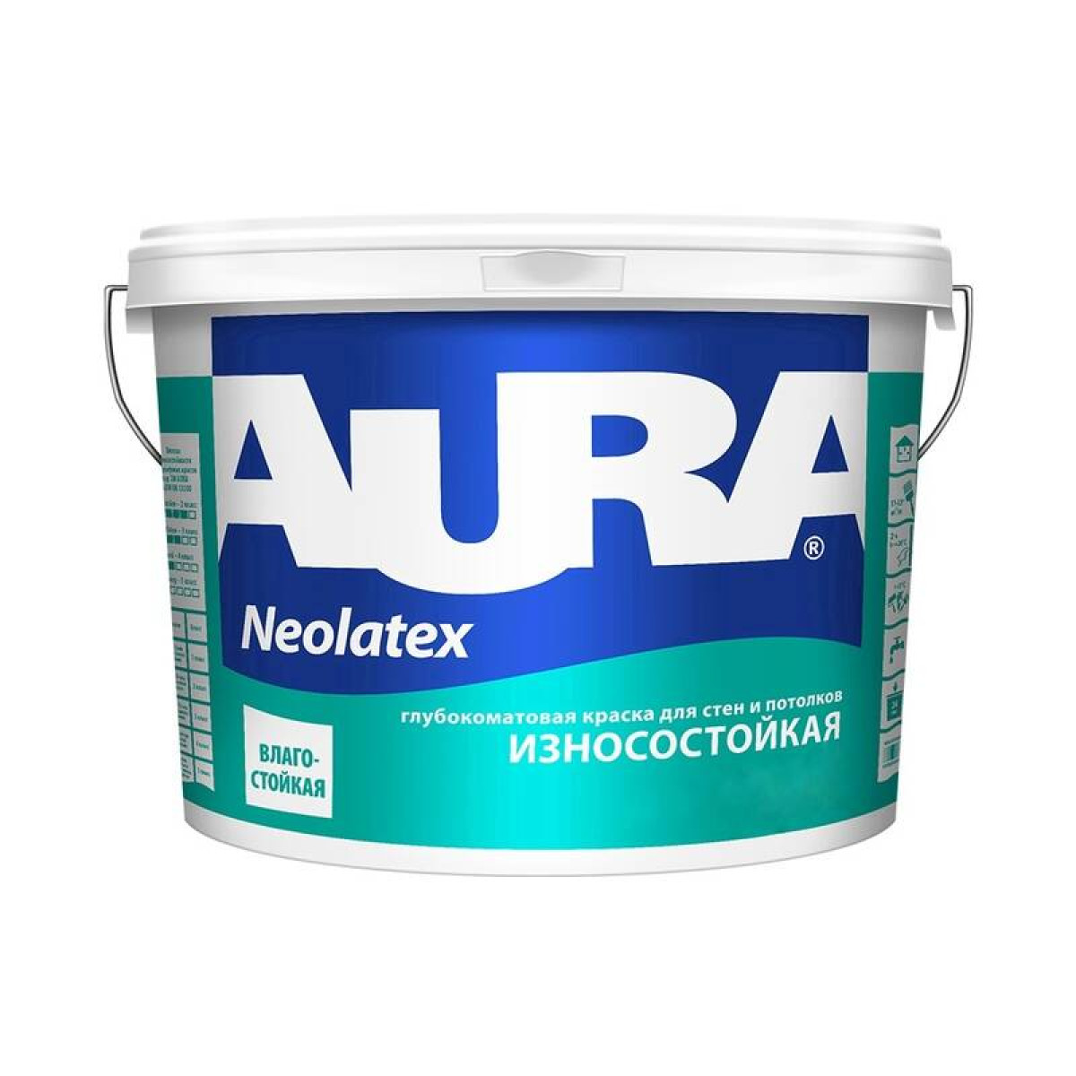 Краска AURA Interior Neolatex TR ASP081 4.5 л 1
