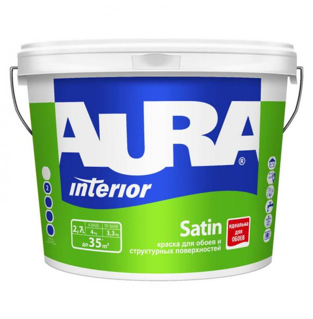 Краска AURA Interior Satin TR ASP032 2.7 л