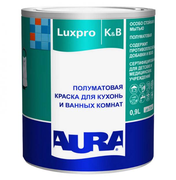 Краска AURA Luxpro Kitchen&Bathroom ALP022 0.9л