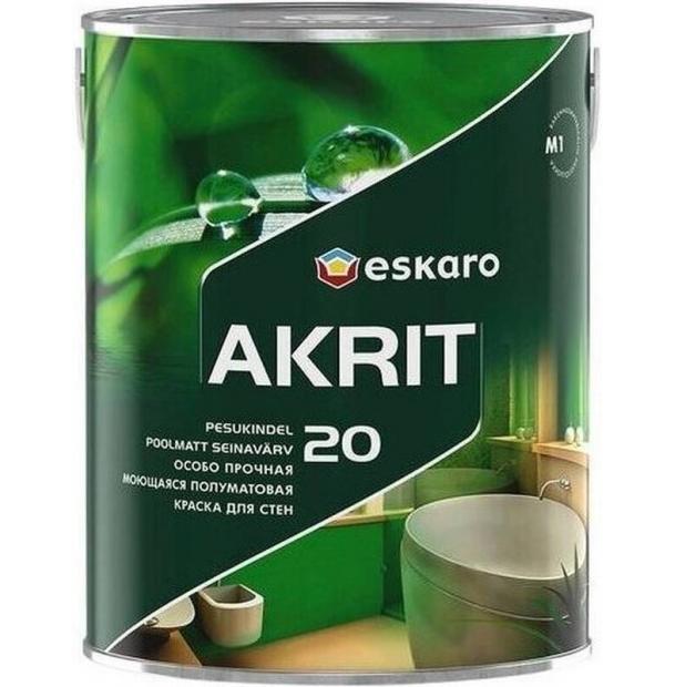 Краска Eskaro Akrit-20 2.85л ESP053