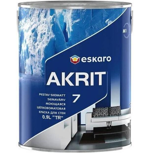 Краска Eskaro Akrit-7 TR 0.9л ESP043