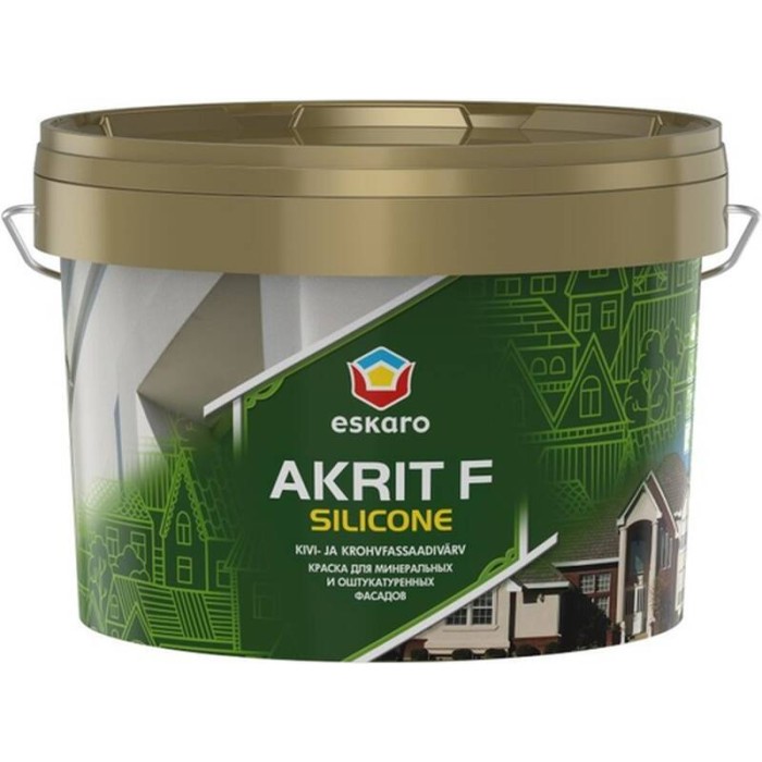 Краска Eskaro Akrit F Silicone 2.7л ESP058