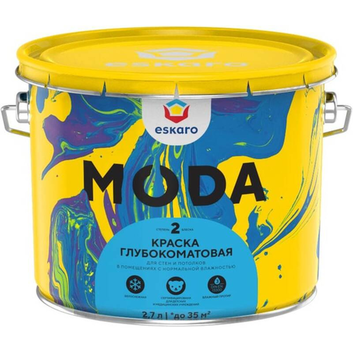 Краска Eskaro MODA 2 2.7л EMP002 1