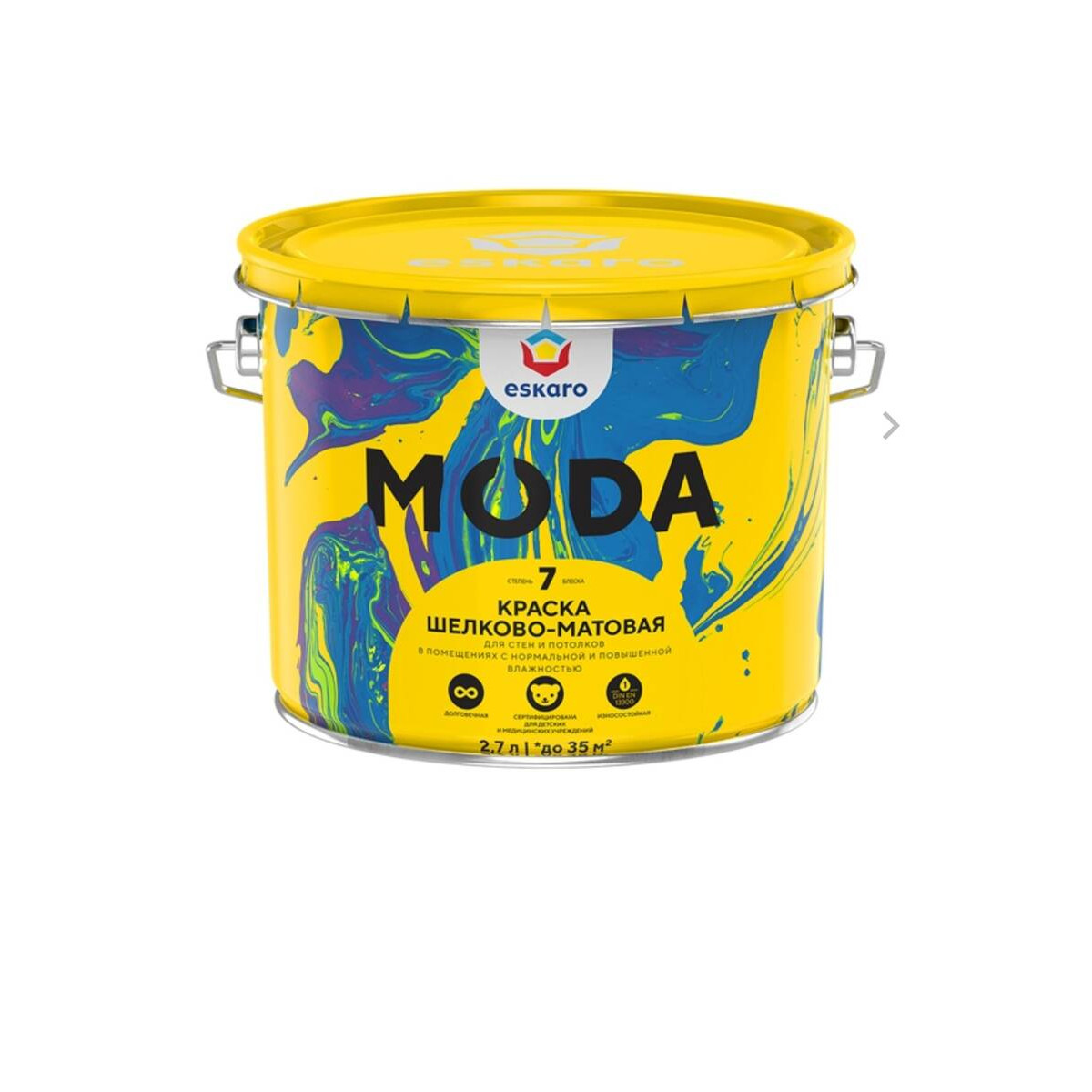 Краска Eskaro MODA 7 TR 2,7л EMP017 1