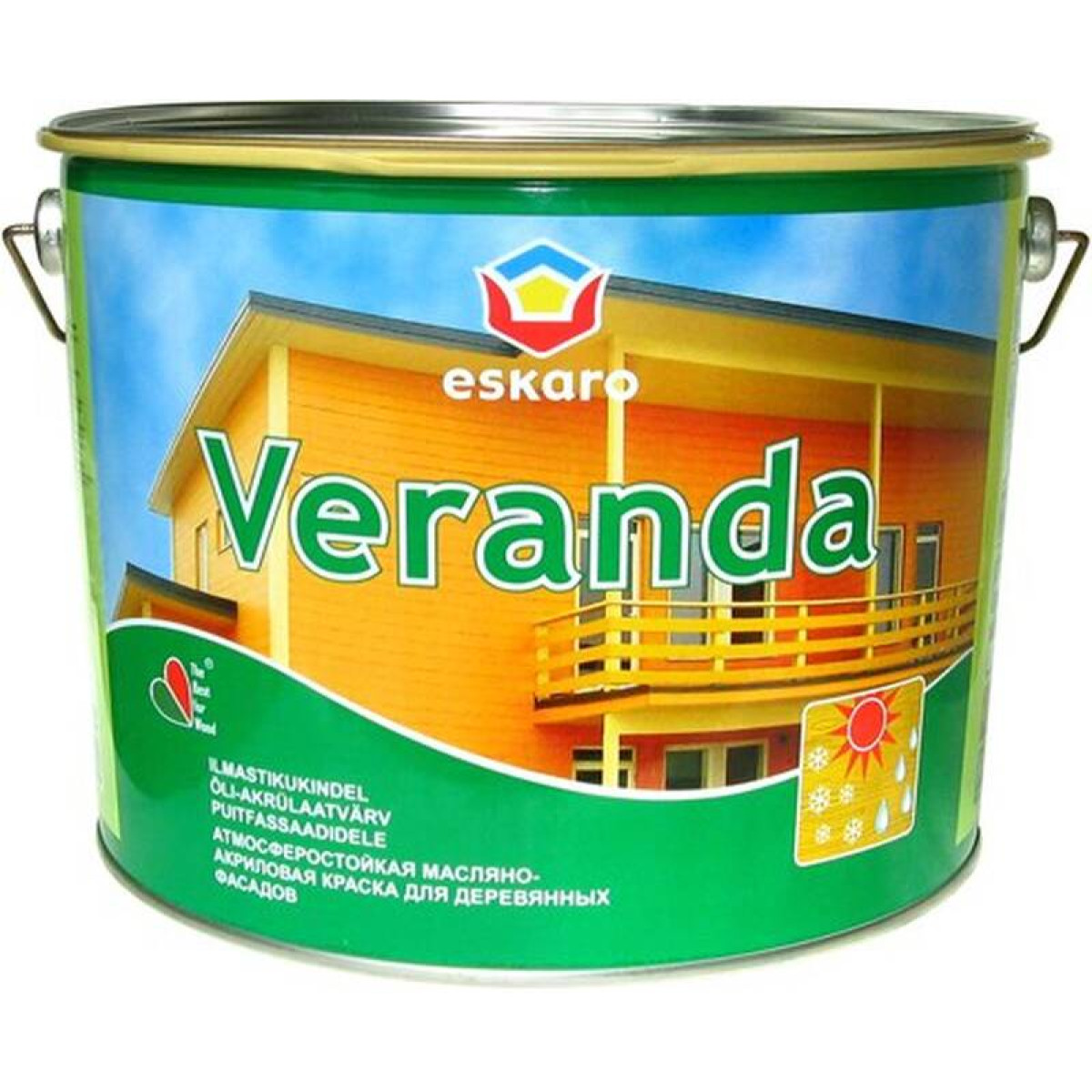 Краска Eskaro Veranda 2,85л ESP076 1