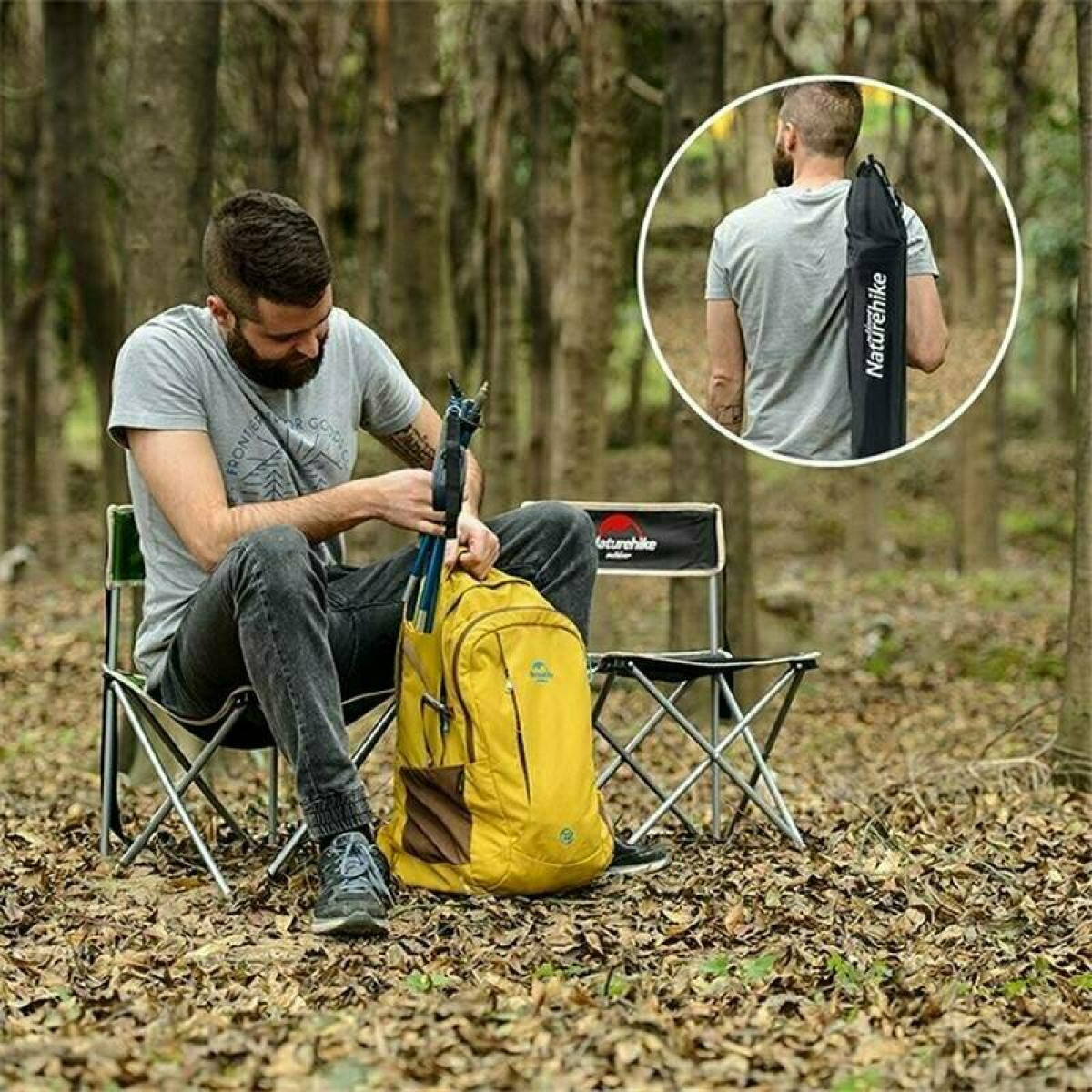 Кресло Naturehike NH16J001-J складное 6927595761854 2