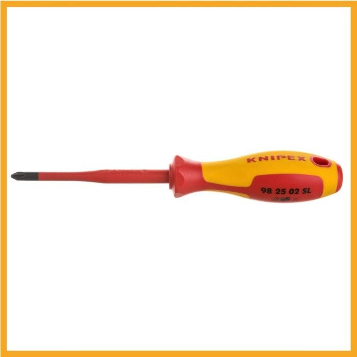 Крестообразная отвертка Knipex ПОЗИ 1000 V KN-982502SL
