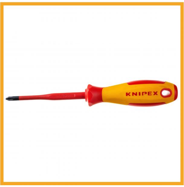 Крестовая отвертка KNIPEX PH2 тонкая KN-982402SL