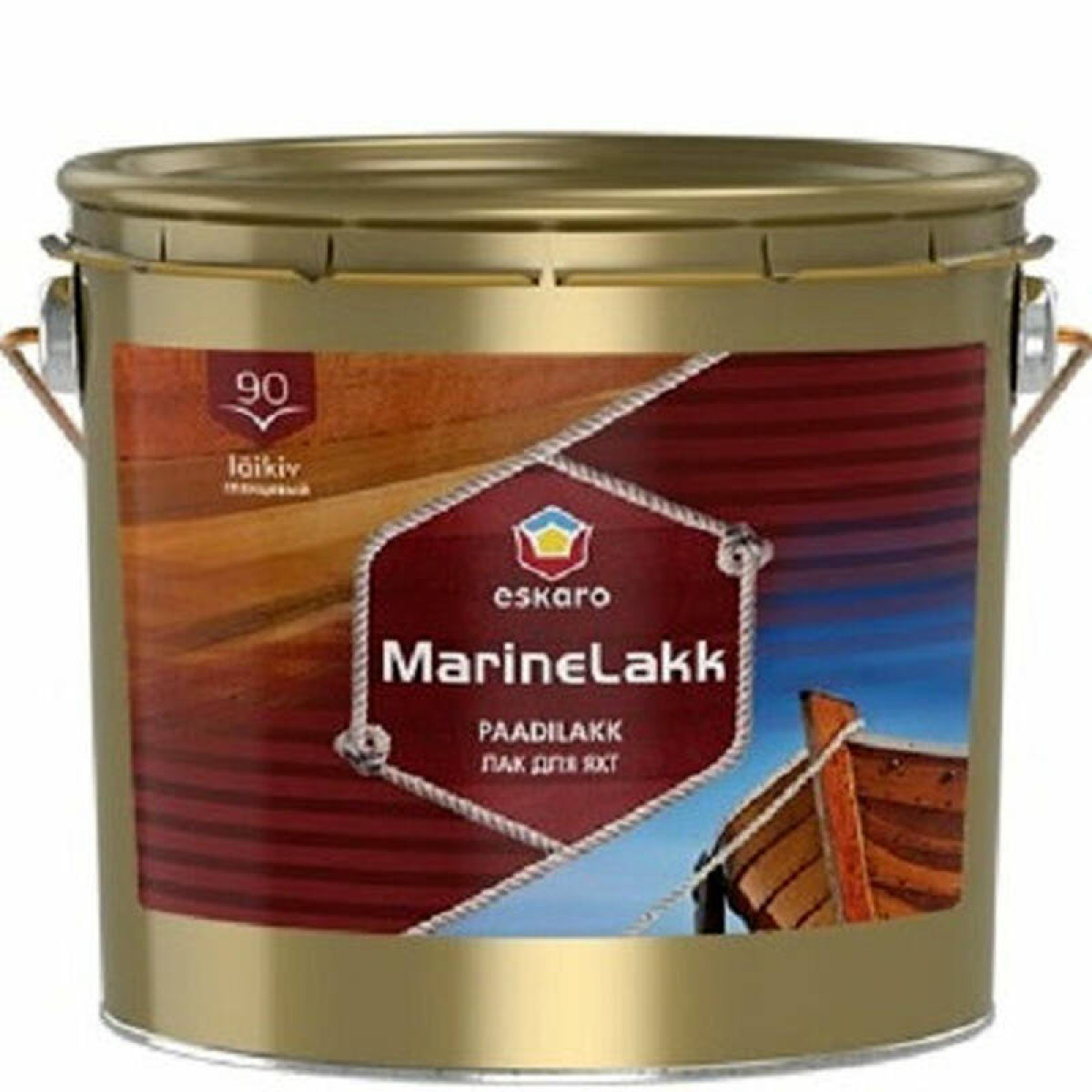 Лак Eskaro Marine lakk 90 глянцевый 0.95л ESL026 1
