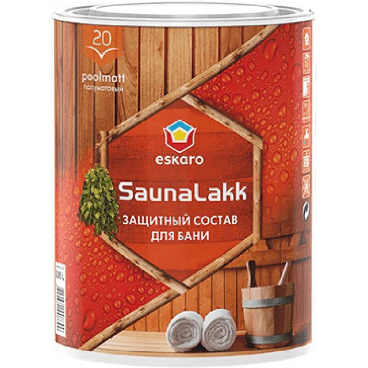 Лак Eskaro Saunalakk 2.4л ESL012 1
