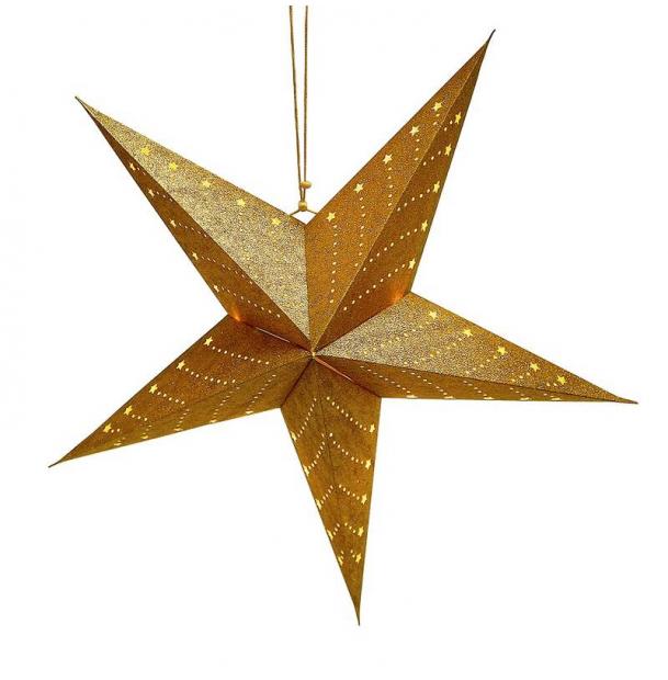 LED-светильник EnjoyMe Star en_ny0065 подвесной, золотой, длина 60 см