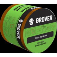 Лента-герметик коричневая Grover GRH722 3х0.1 м