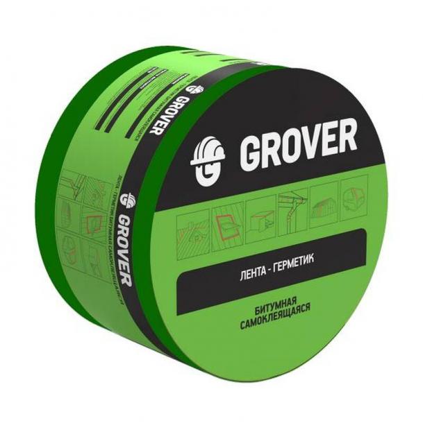 Лента-герметик зеленая Grover GRH739 10х0.1 м