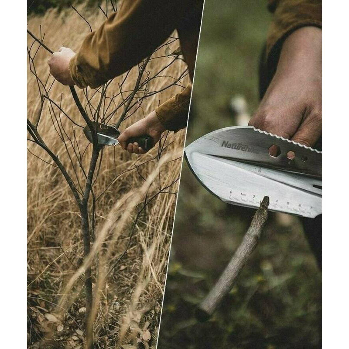 Лопата Naturehike многофункциональная ручная 6927595744666 3