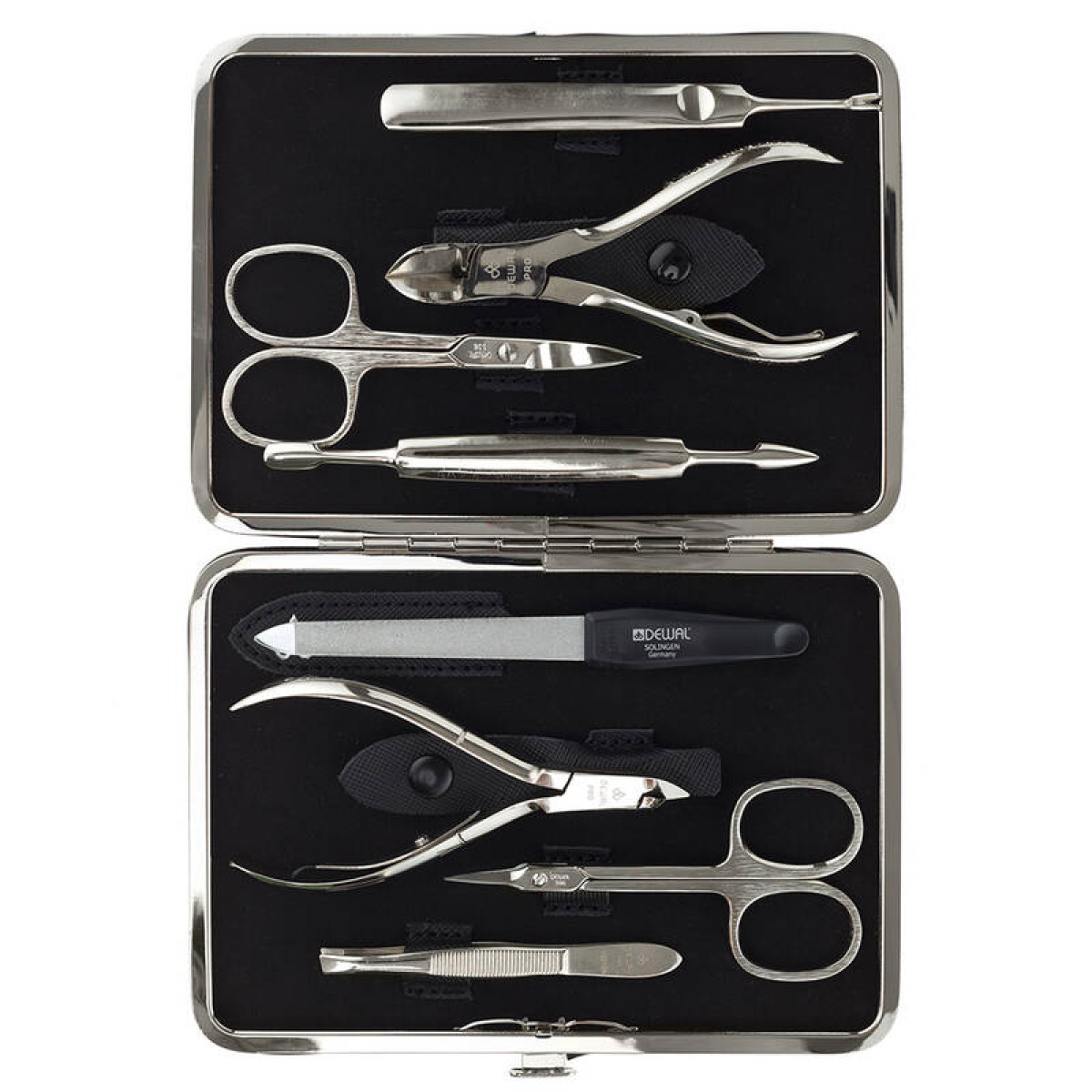 Маникюрный набор 8 предметов DEWAL 906BLACK 3