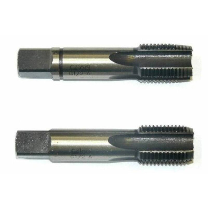 Метчик трубная резьба G1 дюйм комплект из 2х штук Bucovice Tools 112100