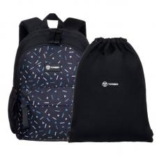  Мини-рюкзак CLASS X Mini + Мешок для сменной обуви TORBER T1801-23-Bl-G