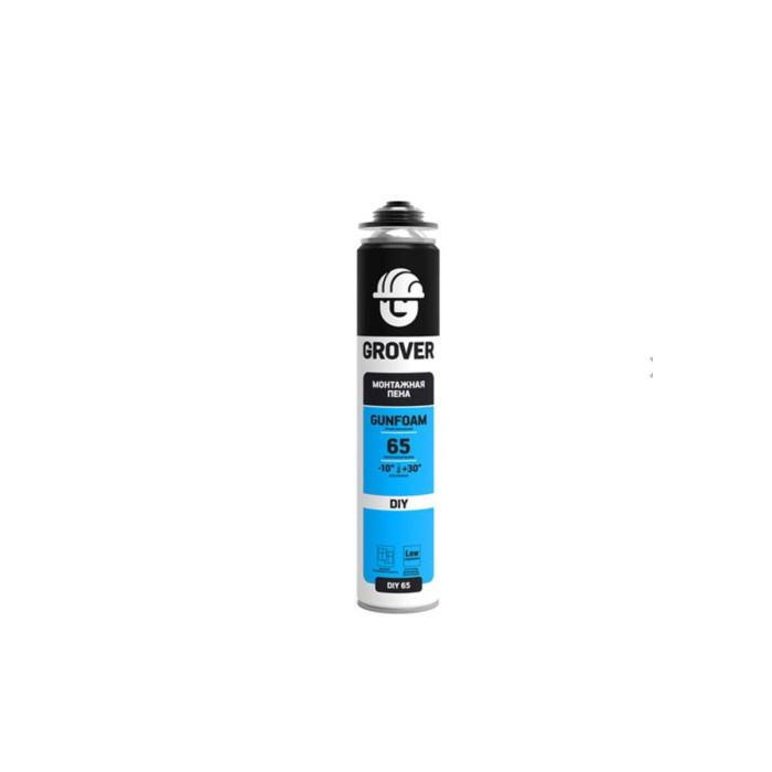 Монтажная пена профессиональная Grover DIY65 0,75 л GRF410