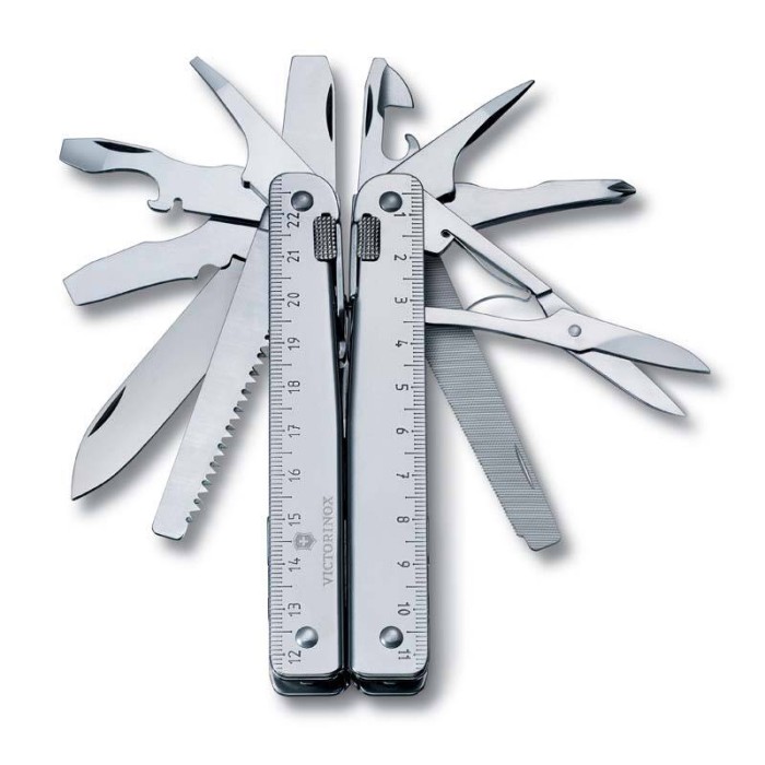 Мультитул Victorinox SwissTool 27, 115 мм, 27 функций, нейлоновый чехол