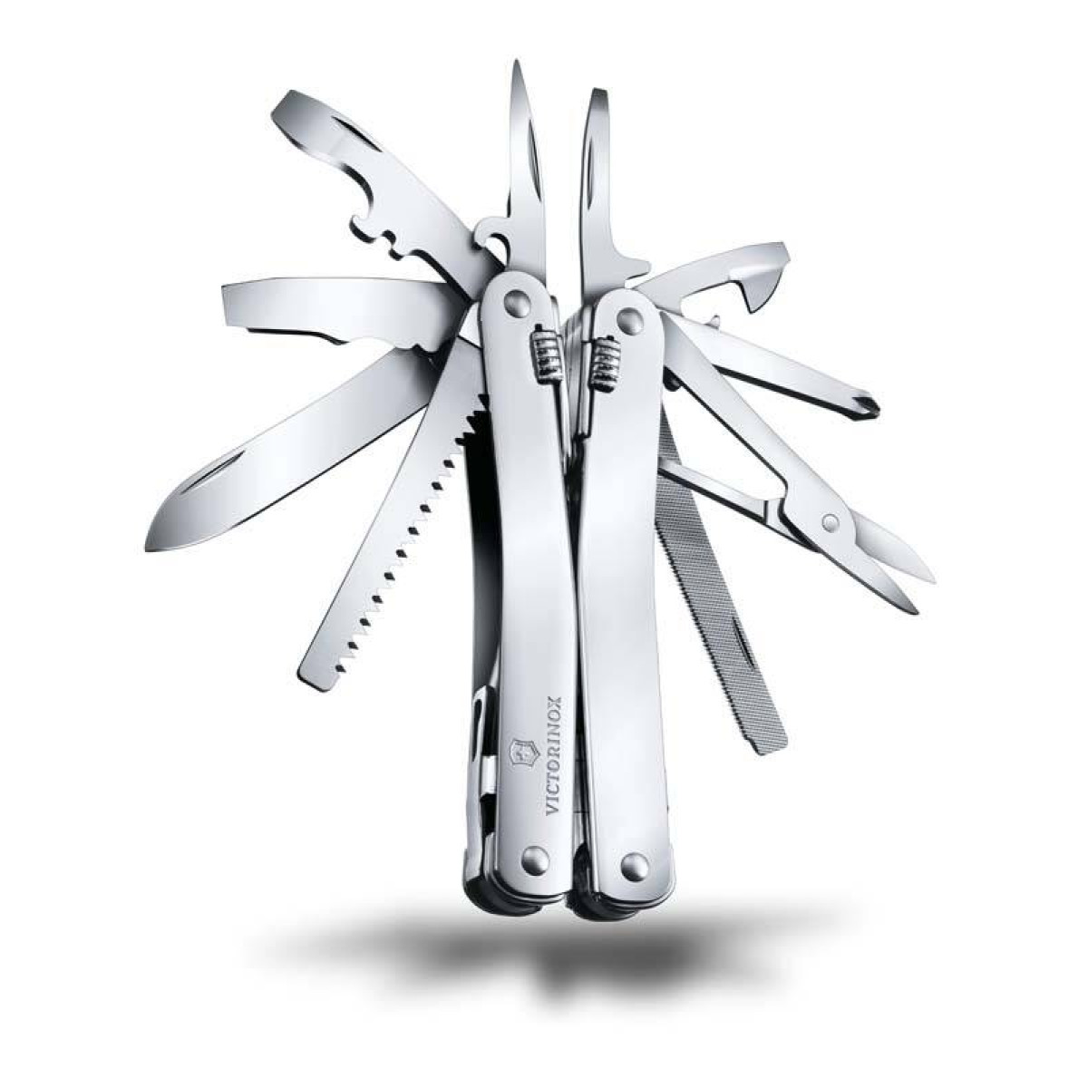 Мультитул Victorinox SwissTool Spirit II, 105 мм, 26 функций, кожаный чехол 4