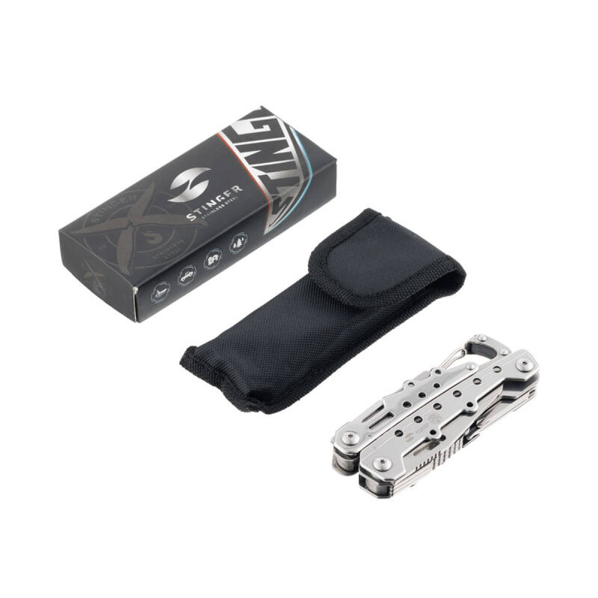 Мультитул STINGER MT-9160S 6