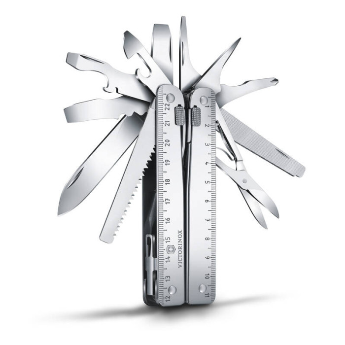 Мультитул VICTORINOX SwissTool X, 115 мм, 26 функций, в синтетическом чехле