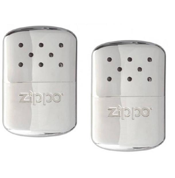 Набор 2 Каталитические грелки ZIPPO алюминий High Polish Chrome 40365-40365