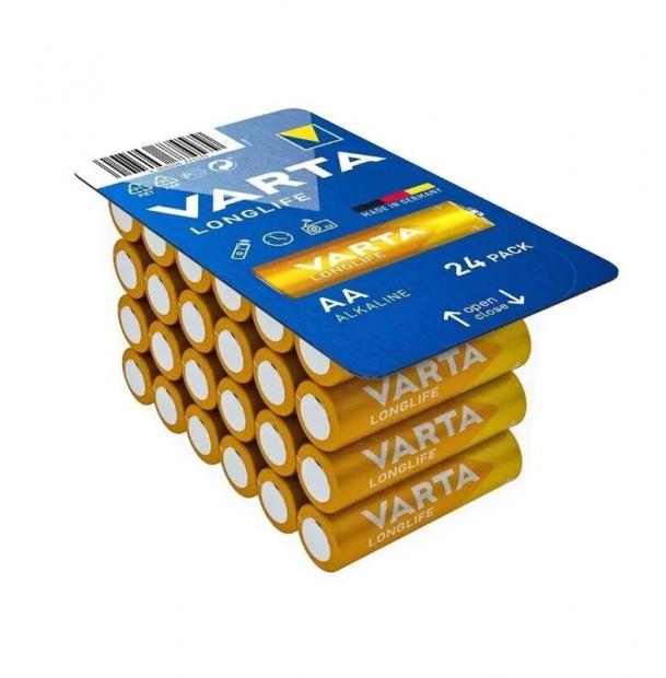Набор батарей Varta Longlife AA 24 шт 4106301124