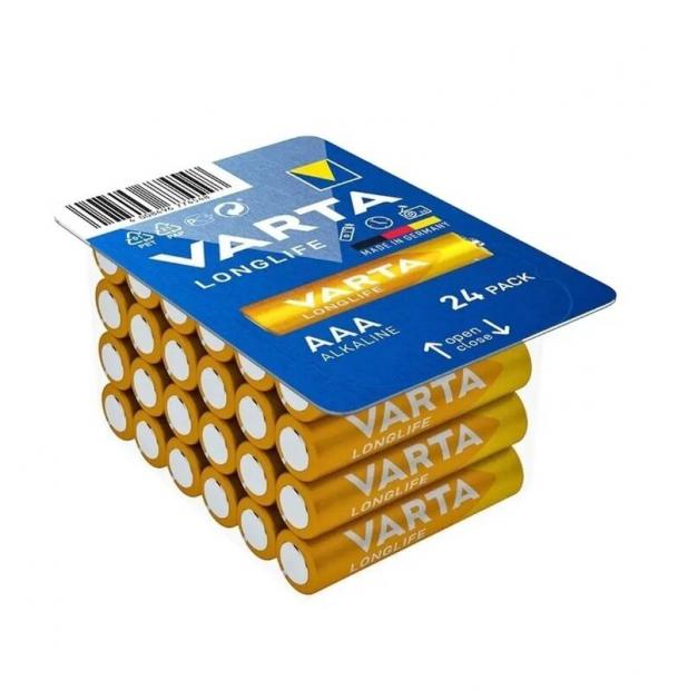Набор батарей Varta Longlife AAA 24 шт 4103301124