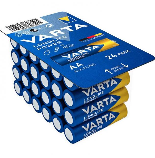 Набор батарей Varta Longlife Power AA 24 шт 4906301124