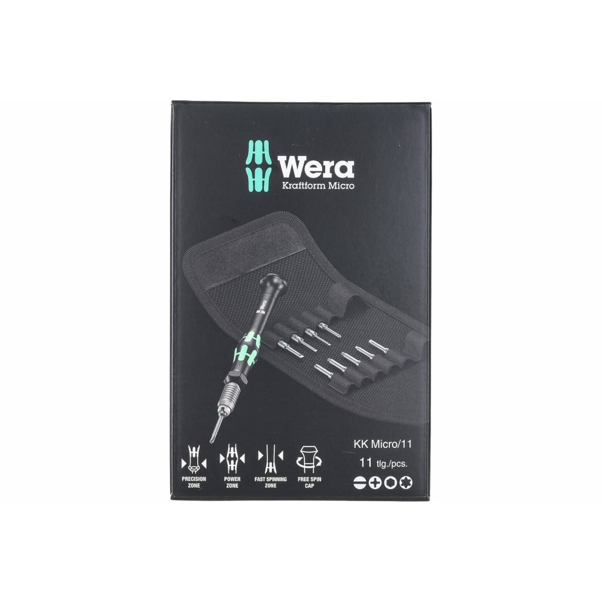 Набор бит Wera с битодержателем WE-135938, 11 предметов 7