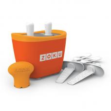 Набор для приготовления мороженого Zoku Duo Quick Pop maker оранжевый