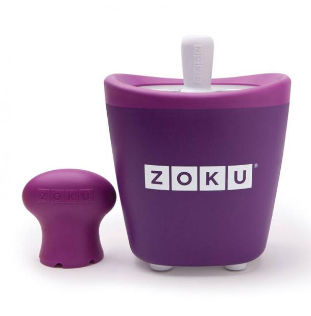 Набор для приготовления мороженого Zoku Single Quick Pop Maker фиолетовый ZK110-PU