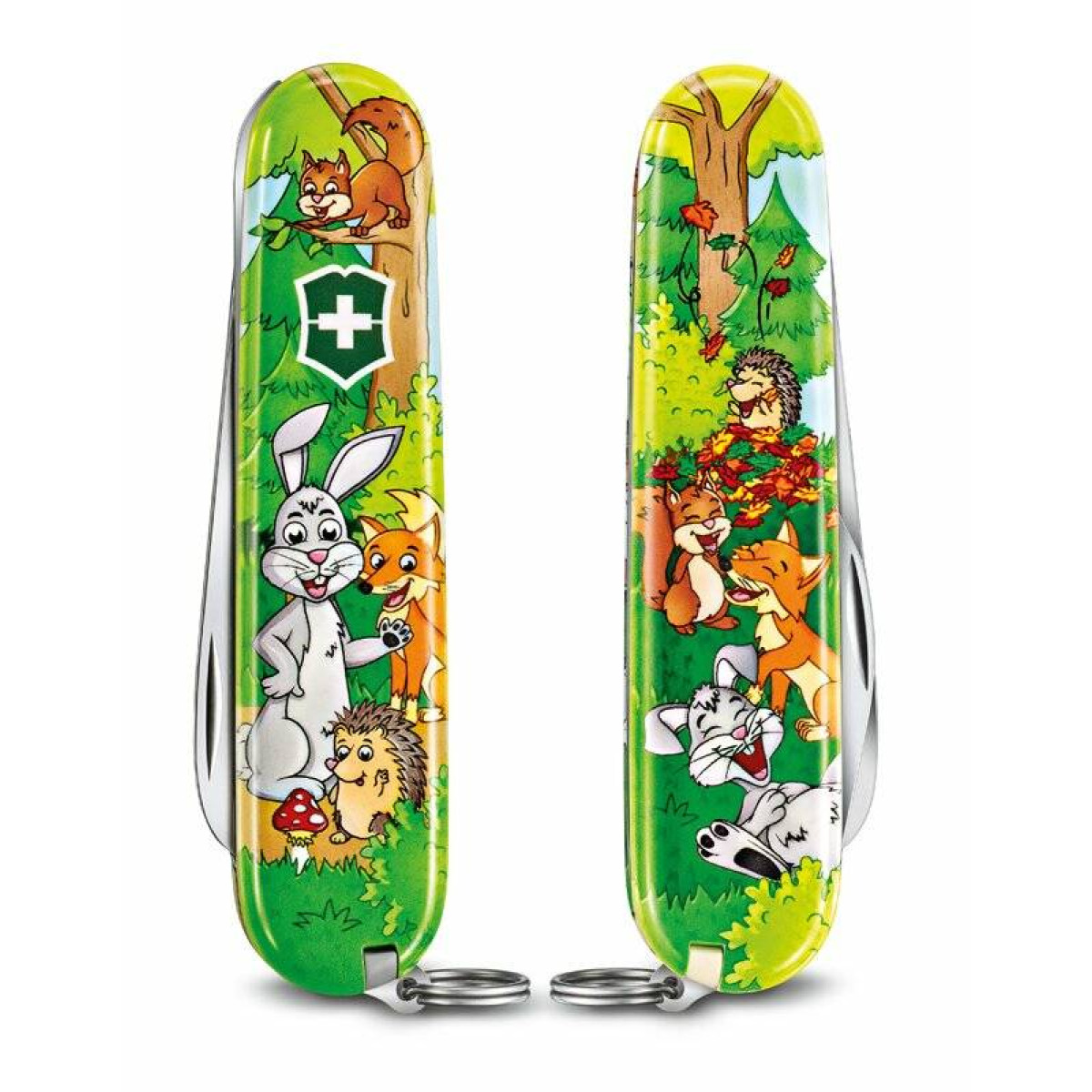Набор для детей Victorinox "Кролик": перочинный нож 84 мм, шнурок на шею, книга-раскраска 10