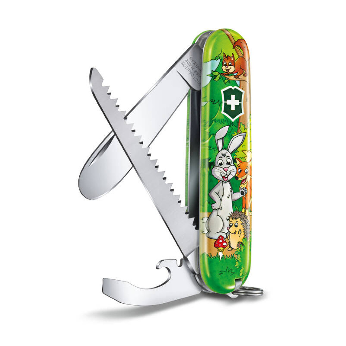 Набор для детей Victorinox "Кролик": перочинный нож 84 мм, шнурок на шею, книга-раскраска 6