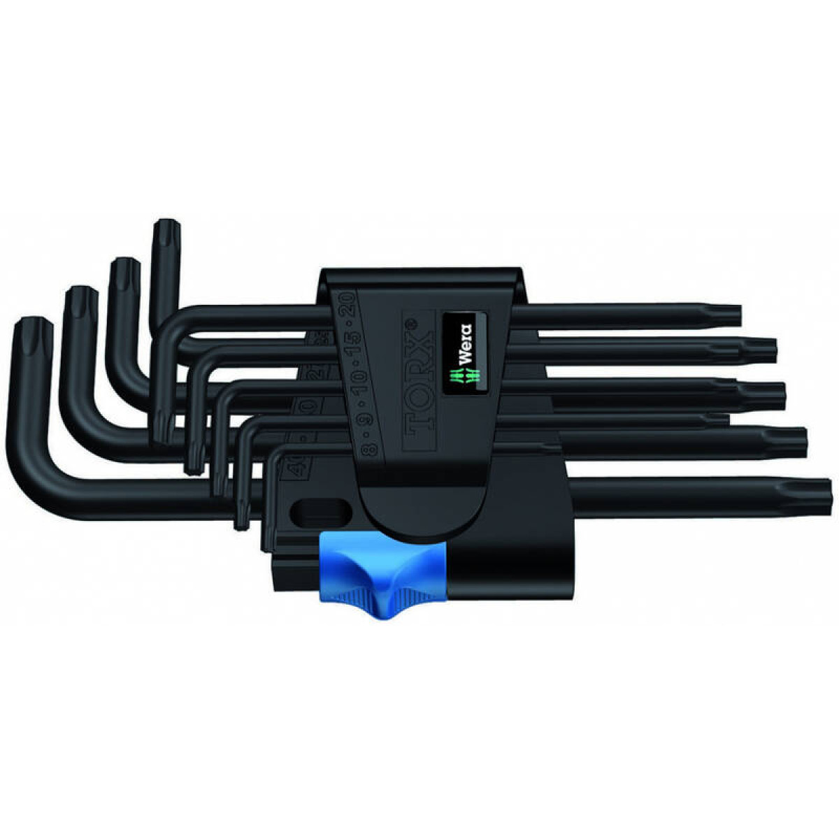 Набор Г-образных ключей с фиксацией крепежа 9 предметов 1
