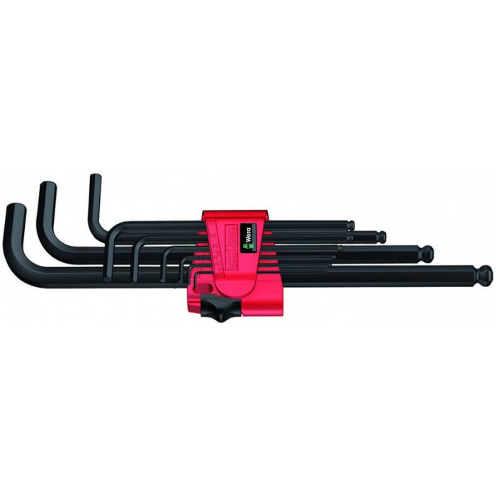 Набор Г-образных ключей Wera 950/9 Hex-Plus BlackLaser 6 1.5 - 10 мм