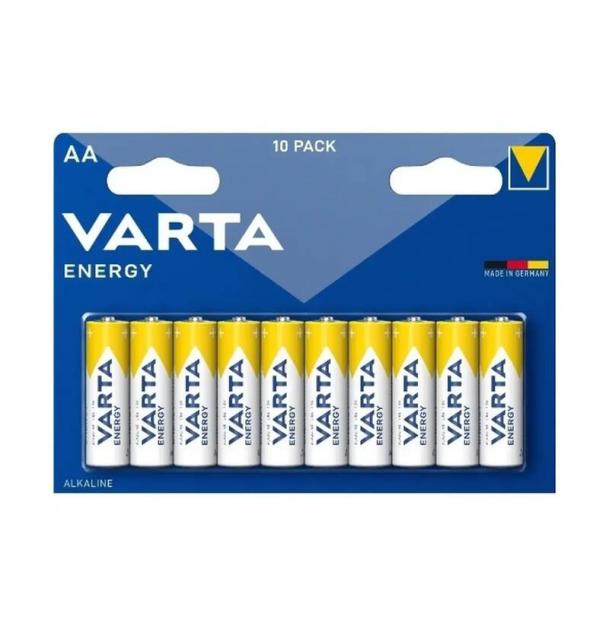 Набор из 10 батарей Varta Energy AA 41062