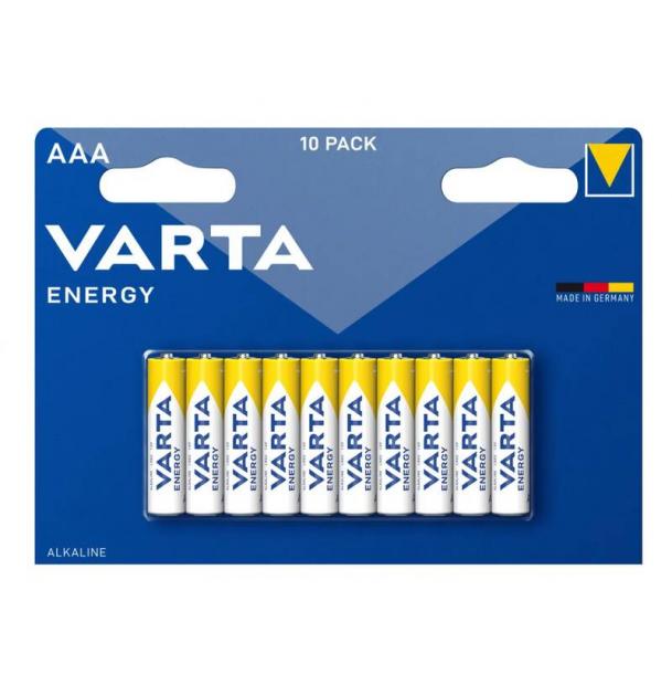 Набор из 10 батарей Varta Energy AAA 41032