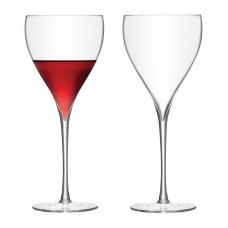 Набор из 2 бокалов для красного вина LSA International Savoy 450 мл прозрачный