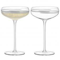 Набор из 2 бокалов для шампанского LSA International Signature Verso 300 мл