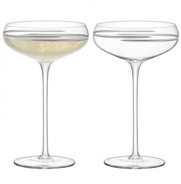 Набор из 2 бокалов для шампанского LSA International Signature Verso 300 мл G730-11-408