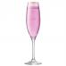Набор из 2 бокалов-флейт для шампанского LSA International Sorbet 225 мл розовый G978-08-206
