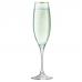 Набор из 2 бокалов флейт для шампанского LSA International Sorbet 225 мл зелёный G978-08-202