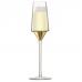Набор из 2 бокалов-флейт для шампанского LSA International Space 210 мл золото G1487-08-358