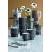 Набор из 2 чашек для флэт-уайт кофе LSA International Utility 280 мл серый P276-10-523