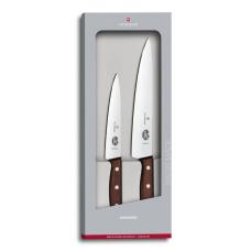 Набор из 2 кухонных ножей VICTORINOX Rosewood: кухонный нож 15 см и разделочный нож 22 см