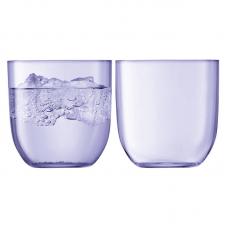 Набор из 2 стаканов LSA International Hint 400 мл фиолетовый