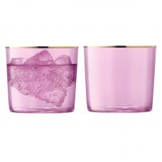 Набор из 2 стаканов LSA International Sorbet 310 мл розовый