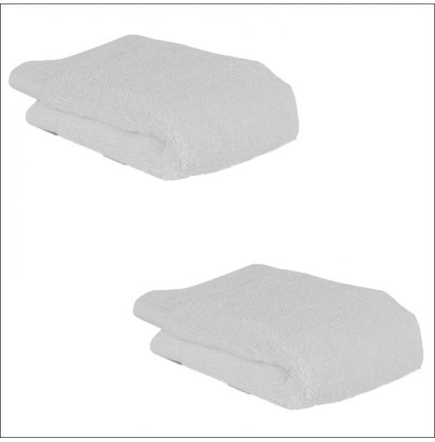 Набор из 2-ух полотенец  для лица Tkano Essentia белые TK19-FT0005-n